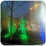 保定競(jìng)秀公園旁七一路街心公園（口袋公園）開放了！您知道哪些景觀燈等亮化燈具為什么那么布置設(shè)計(jì)嗎？